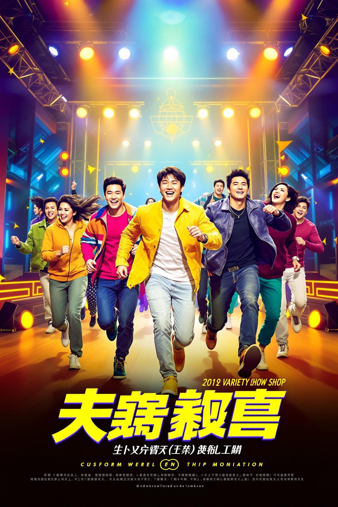 奔跑吧第八季 海报封面